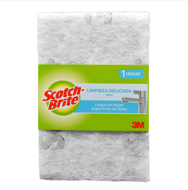 ESPONJA BLANCA GRANDE SCOTCH