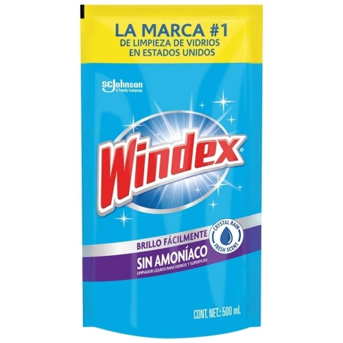 LIMPIAVIDRIOS SIN AMONÍACO WINDEX 500ML