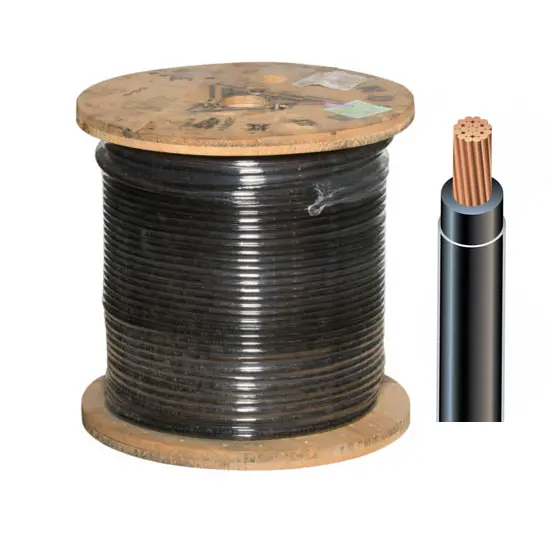 CABLE THHN NO2 NEGRO MEDIDA METRO