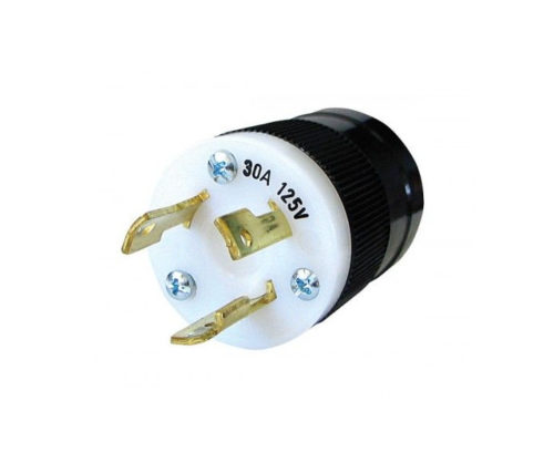 ESPIGA TWIS LOCK 30A 125V 2P3W P&S (MACHO)