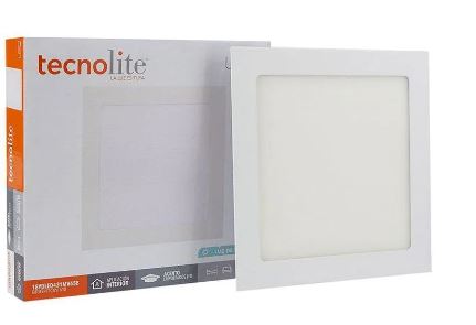 LAMPARA LED EMPOTRABLE CUADRADA 18W