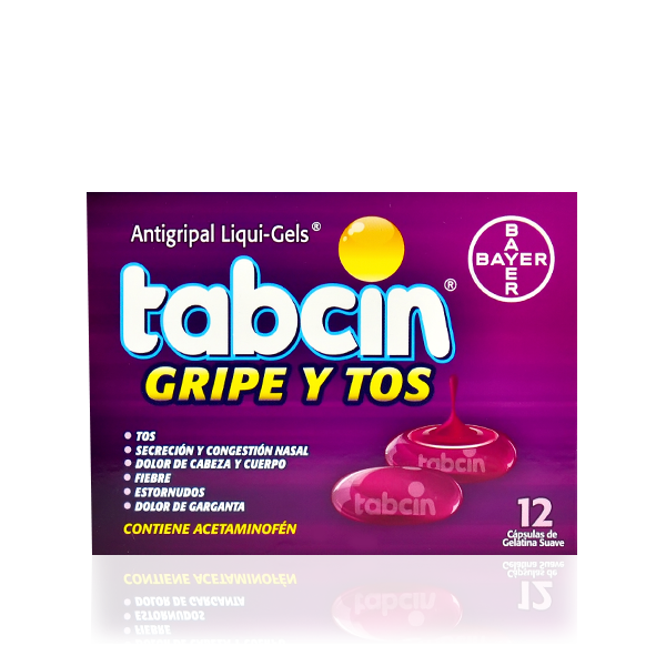 TABCIN ANTIGRIPAL GRIPE TOS C/12