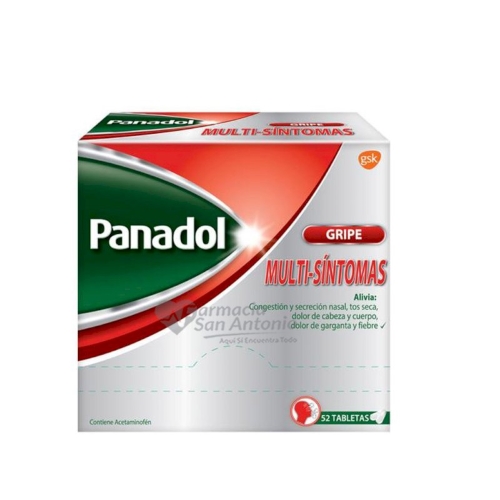 PANADOL MULTISINTOMAS 8*2