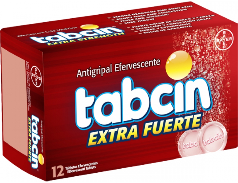 TABCIN EXTRAFUERTE EFERVECENTE 12*1