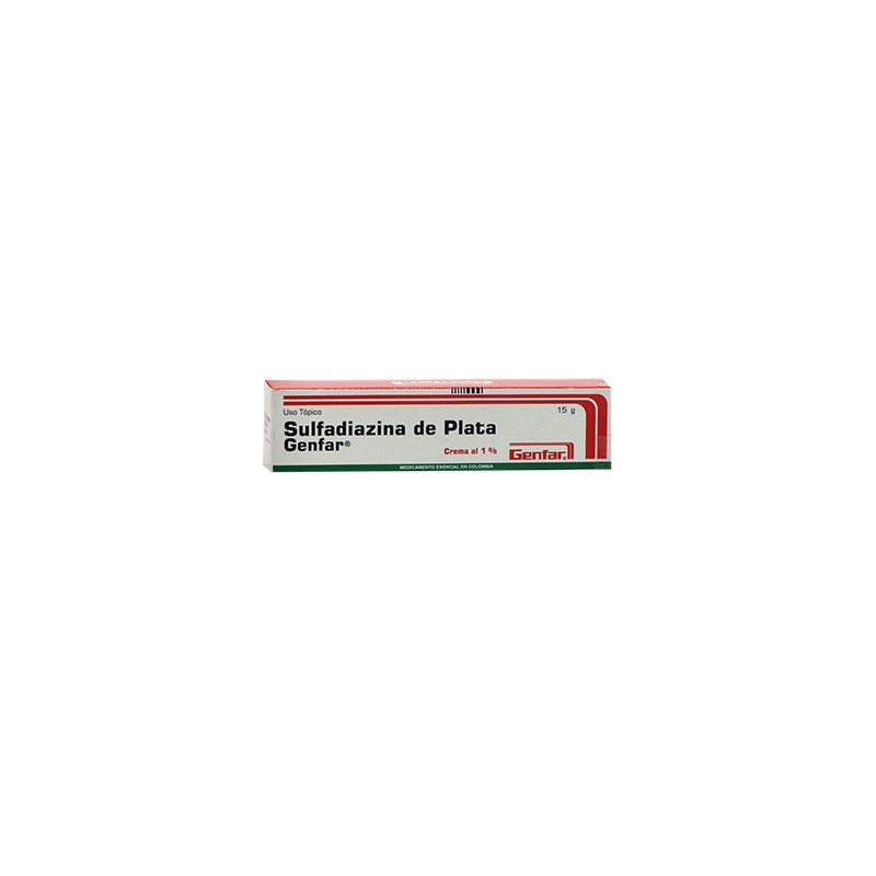 SULFAPLATA 15 GRMS (SULFADIAZINA)