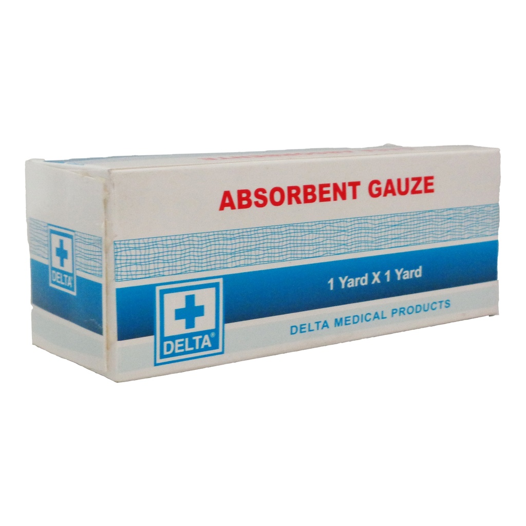 GASA ESTERILIZADA 1X1 YARDA (CAJA)