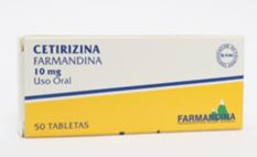 CETIRIZINA FARMANDINA 10MG C/50 TAB