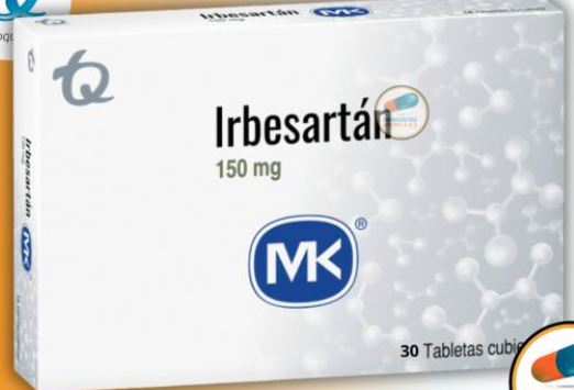 IRBESARTAN (TENSIBER) 150 MG (CAJA/30 TAB)