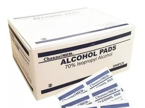 PADS CON ALCOHOL CAJA  200/SOBRES