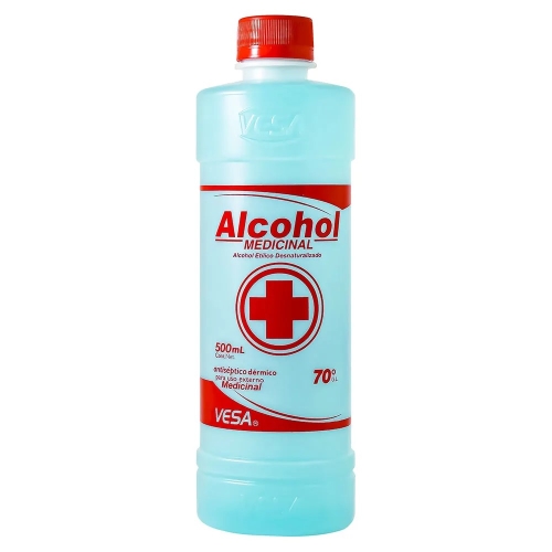 ALCOHOL ETÍLICO 70%  500ML.