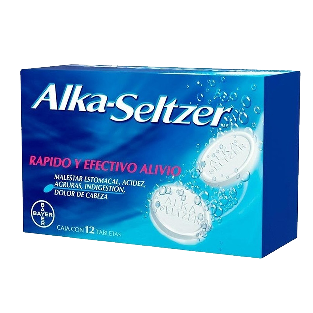 ALKA SELTZER EFERVECENTE 12*1