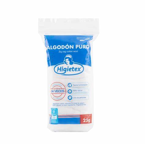 ALGODON PAQUETE DE 25 GMS (INTER)
