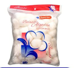 ALGODON EN BOLA JUMBO (80 U)