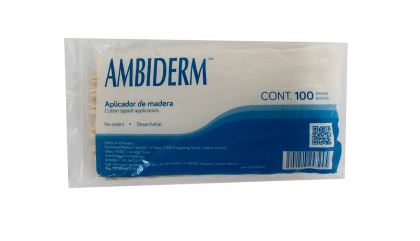 APLICADOR DE MADERA NO ESTERIL AMBIDERM