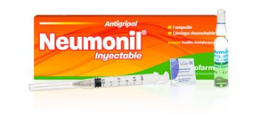 NEUMONIL INYECTABLE, CAJA/100 AMPOLLAS