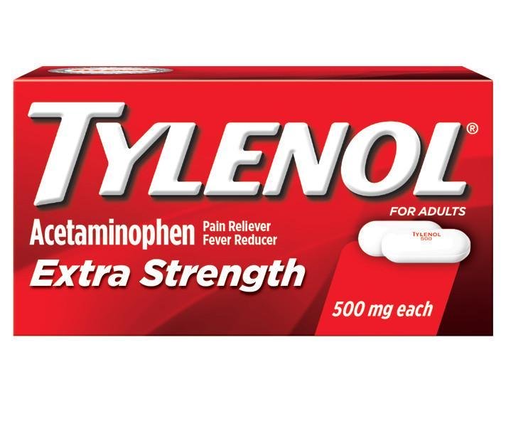 TYLENOL EXTRA FUERTE  50*1