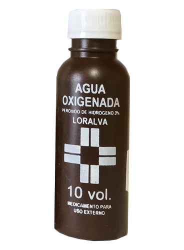 FRASCO DE AGUA OXIGENADA 4 ONZ (120ML)