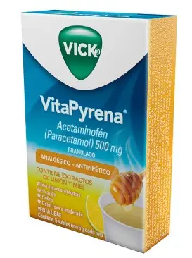 TE PARA GRIPE VITAPYRENA FORTE C/5 SOBRES