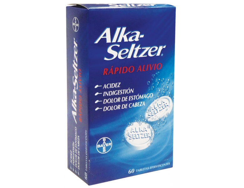 ALKA SELTZER EFERVECENTE 60*1