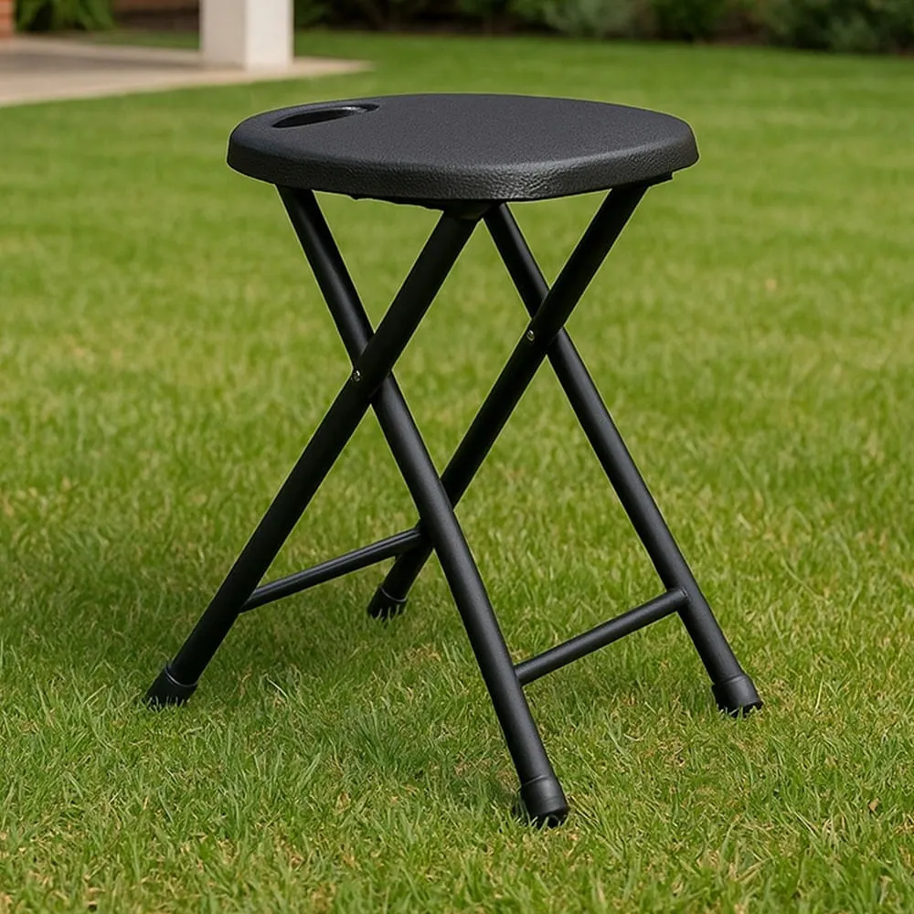 BANCO PLEGABLE NEGRO EM-FS01