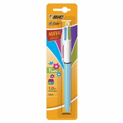 LAPICERO BIC 4 COLORES