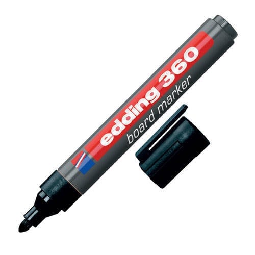 MARCADOR P/PIZARRON NEGRO EDDING 360
