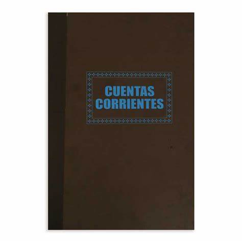 LIBRO DE CUENTAS CORRIENTES 200 HOJAS