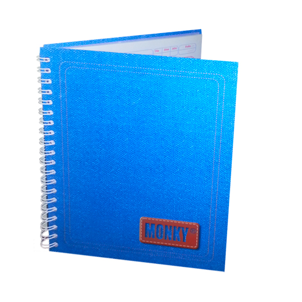CUADERNO 100/H ESPIRAL LINEAS PASTA DURA 