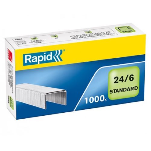 GRAPAS STANDARD MARCA RAPID 26/6 DE 1000