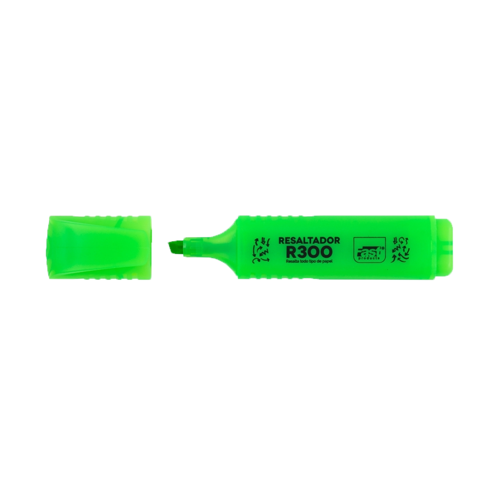 MARCADOR FLUORESCENTE VERDE FAST (11769-V)
