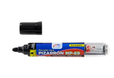 MARCADOR P/PIZARRON NEGRO FAST MP69 RECARGABLE (17303-N)