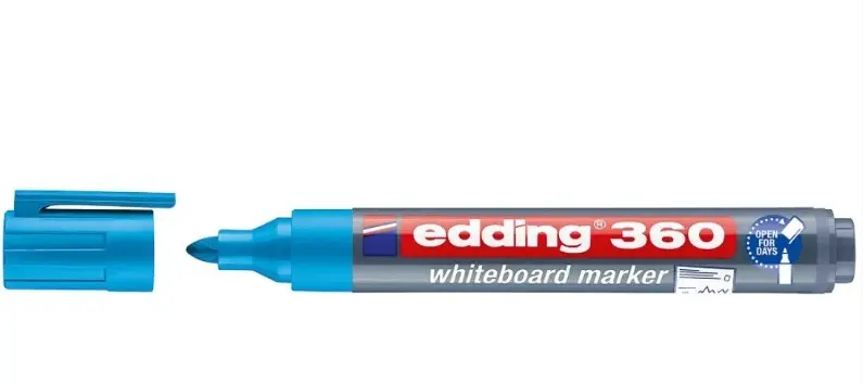 MARCADOR P/PIZARRON CELESTE EDDING 360 (53990)