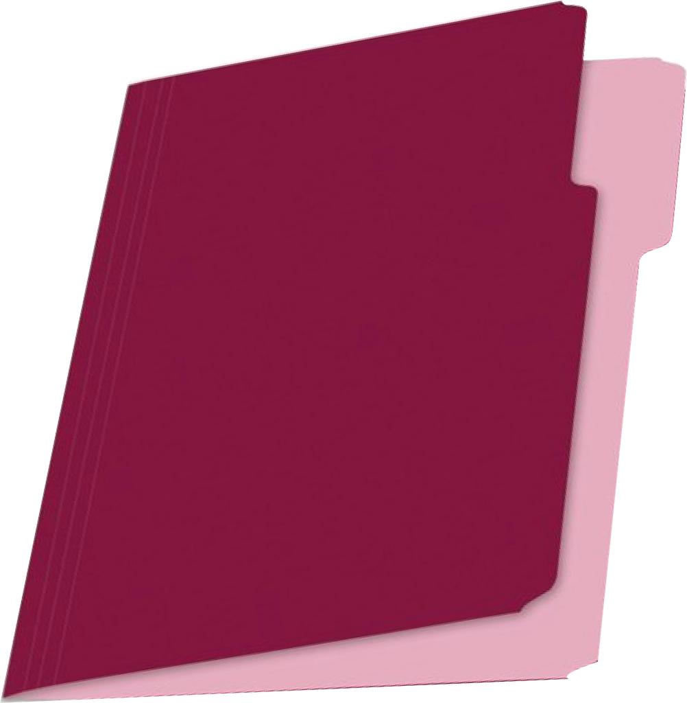 FOLDER INTERIOR T/CARTA BURGUNDY