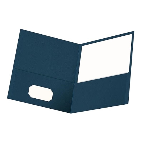 FOLDER TWIN POCKET TAMAÑO CARTA AZUL