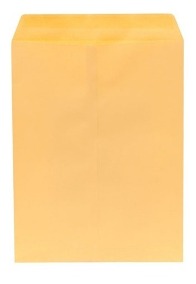 SOBRE MANILA EXTRA CARTA (10"X12") CON GOMA