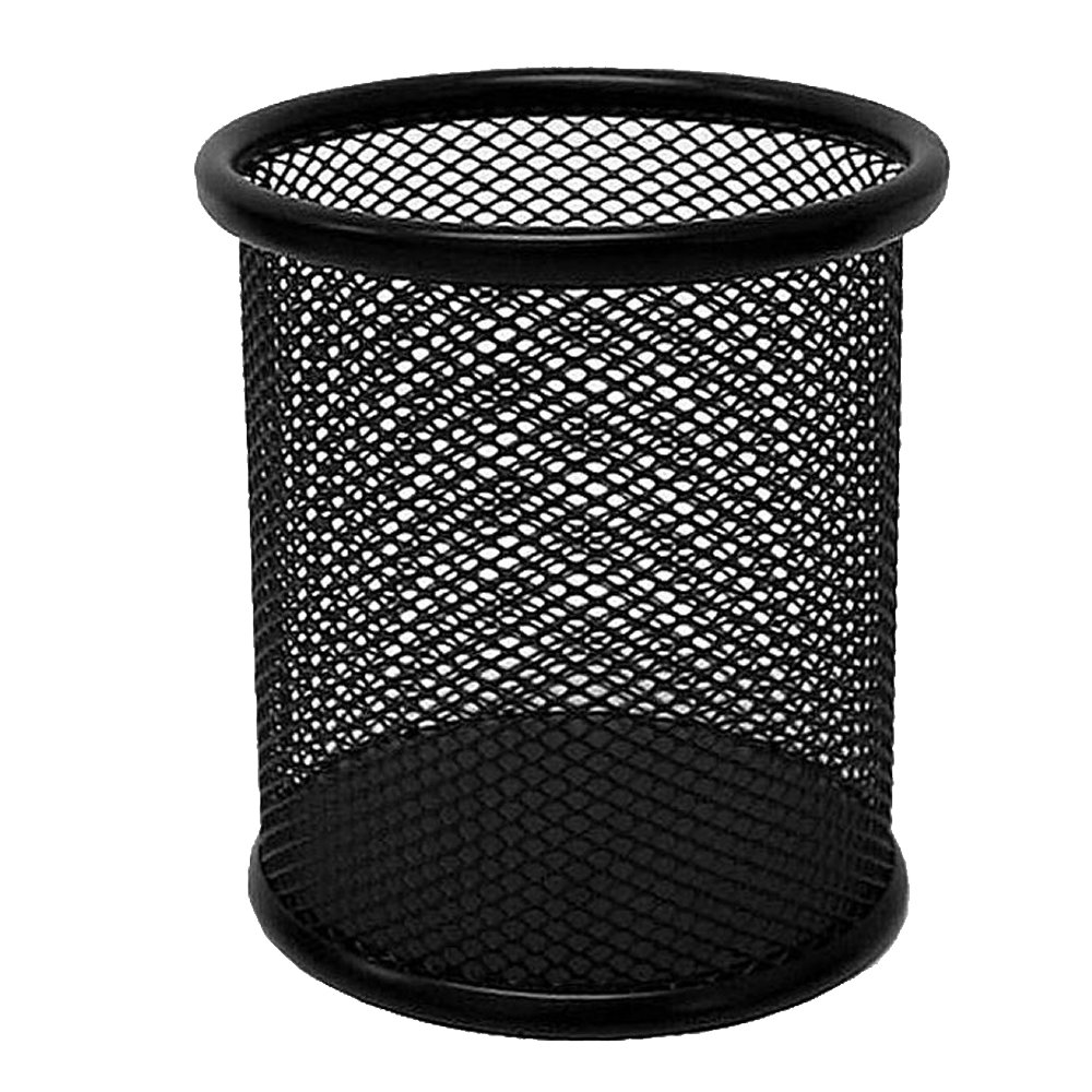 PORTALAPIZ TIPO VASO MESH NEGRO (10396)