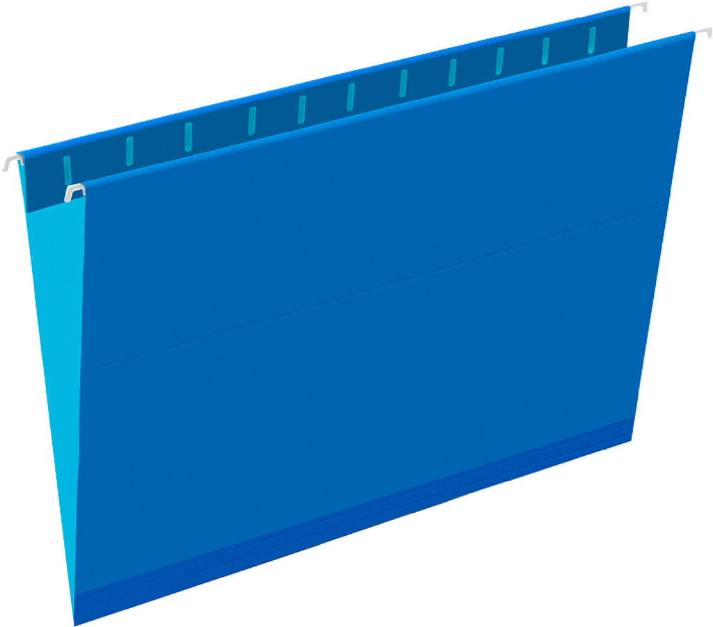 FOLDER COLGANTE T/OFICIO AZUL UNIDAD