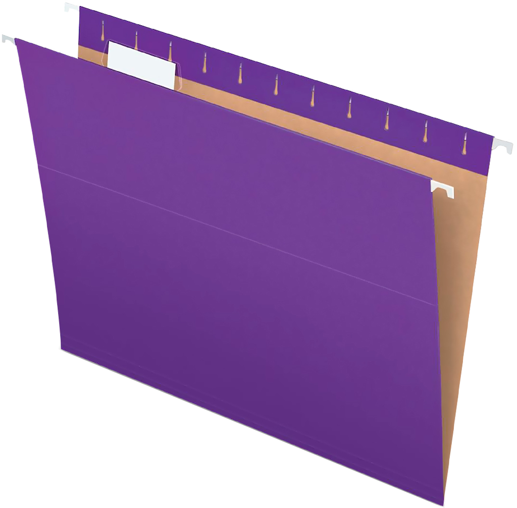 FOLDER COLGANTE T/OFICIO MORADO
