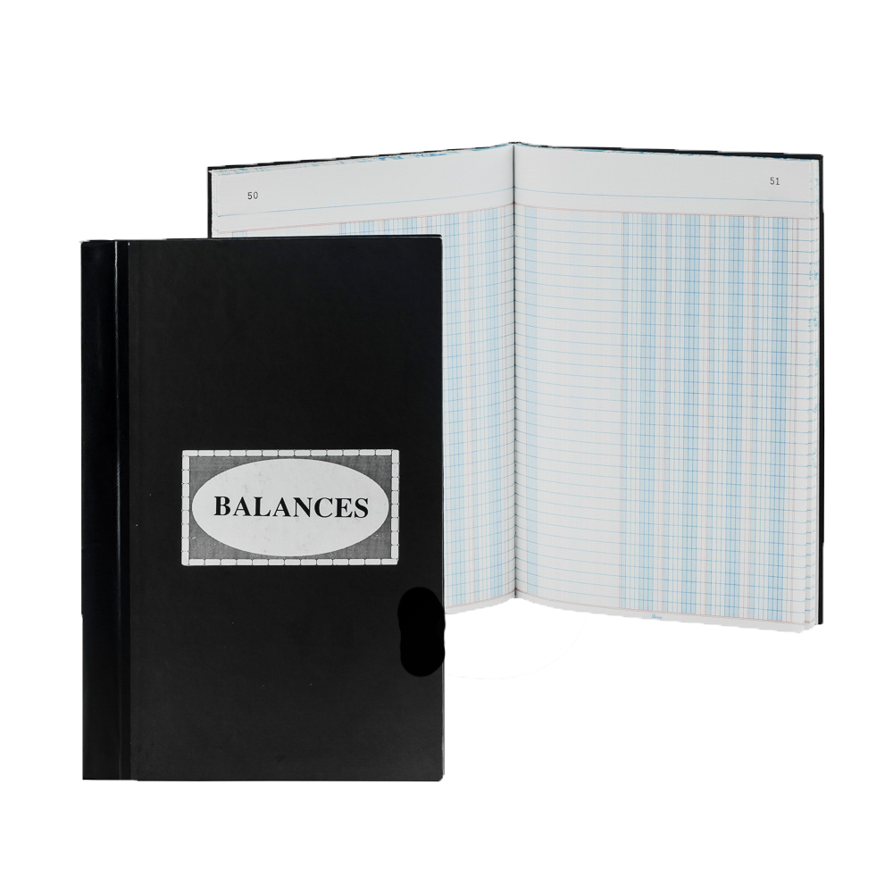 LIBRO BALANCE DE 4 COLUMNAS EMPASTADO 