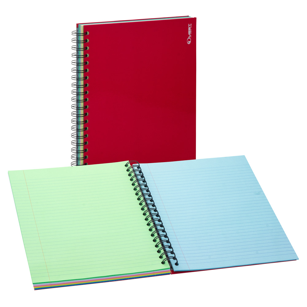 CUADERNO C/ESPIRAL QUEST 150H P/DURA