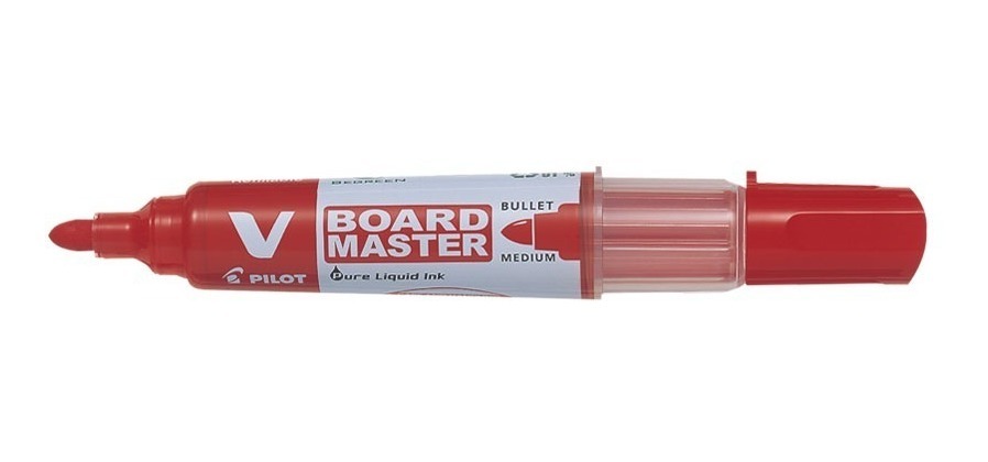 MARCADOR PILOT WBMA ROJO RECARGABLE/CARTUCHO