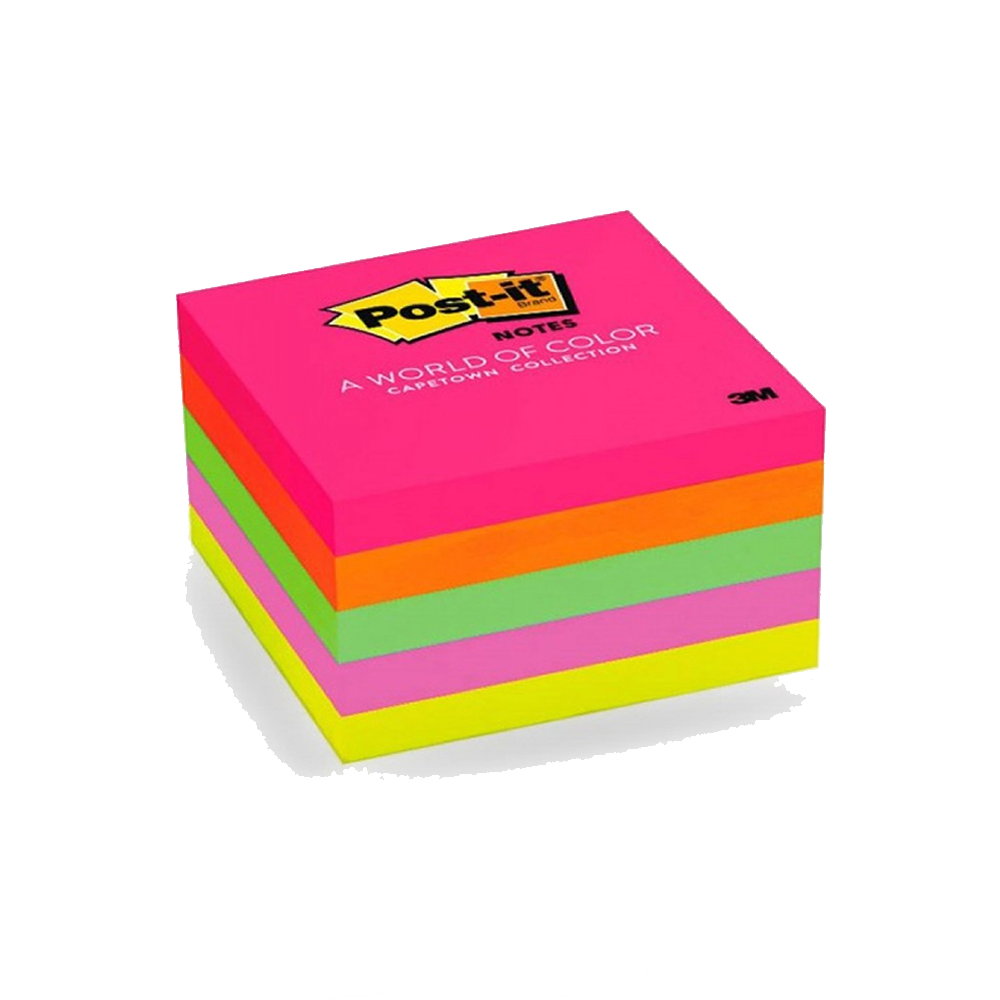 POST IT DE 4 COLORES 3 X 3 (5 COL)