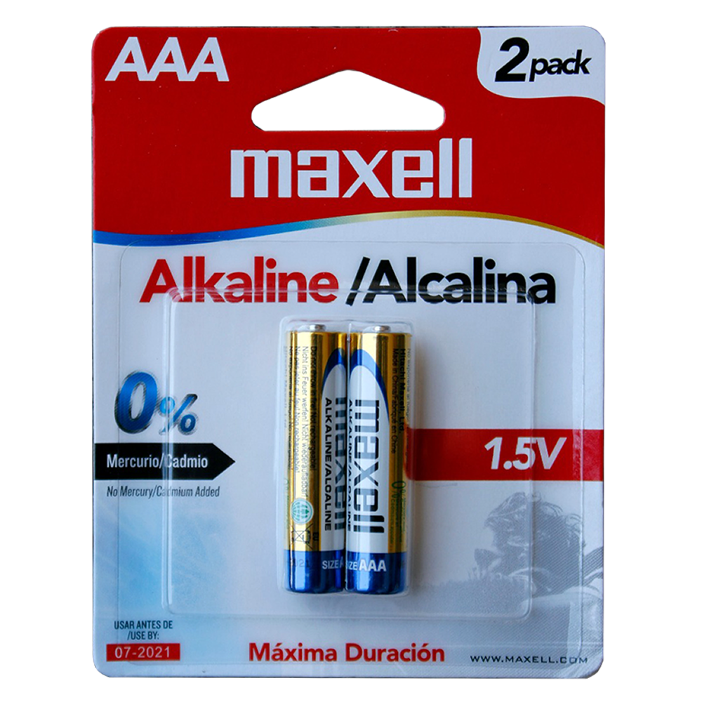BATERIAS ALCALINAS AAA PAR