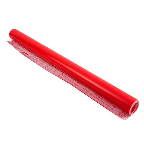 ROLLO PLASTICO ADHESIVO ROJO