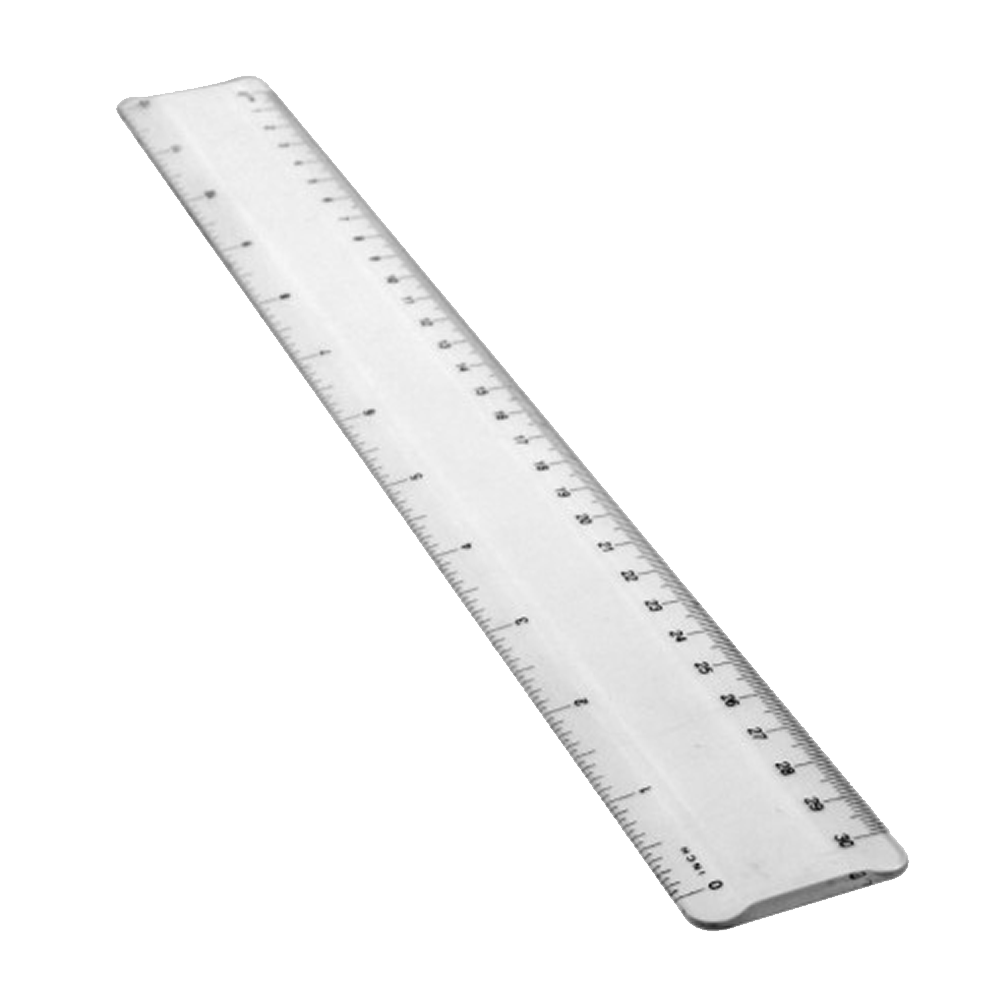 REGLA PLASTICA 30CMS
