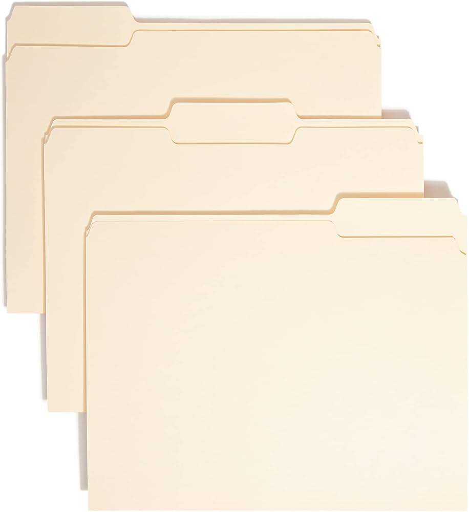 FOLDER MANILA T/CARTA 3 POSICIONES