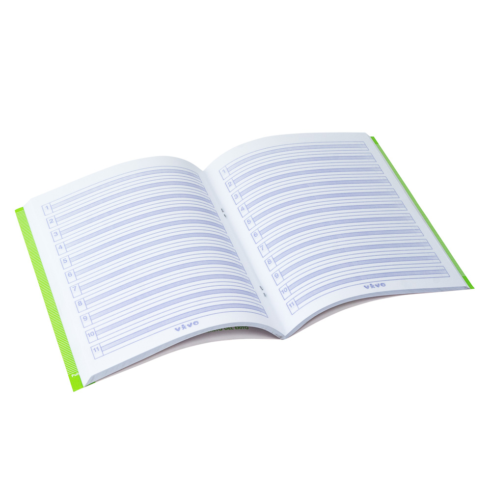 CUADERNO ENGRAPADO DE 80 HOJAS DOBLE 