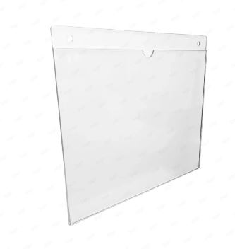 PORTA ACRILICO DE PARED HORIZONTAL T/CARTA