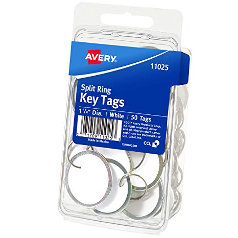 IDENTIFICADOR LLAVES KEYTAGS AVERY 11025