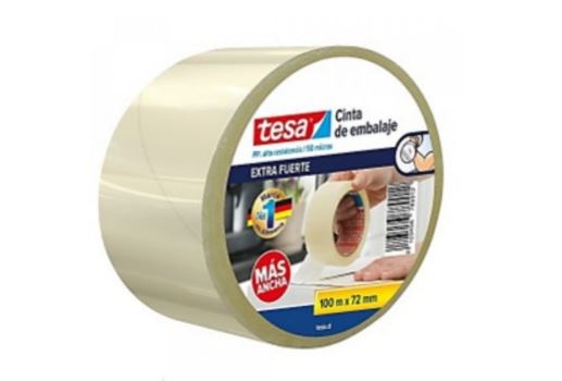 TAPE TRANSPARENTE TESA DE 3" (100M*72MM-3381)